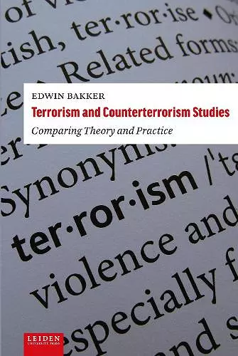 Terrorism and Counterterrorism Studies cover