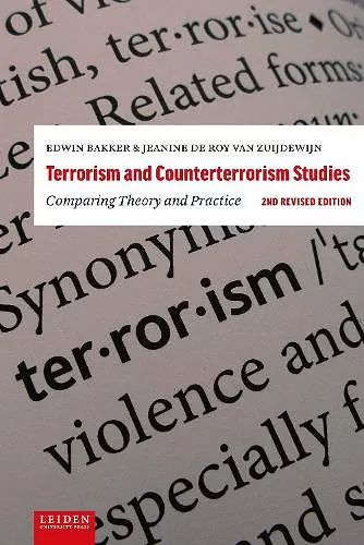 Terrorism and Counterterrorism Studies cover