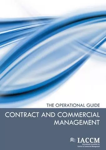 Contract and Commercial Management cover