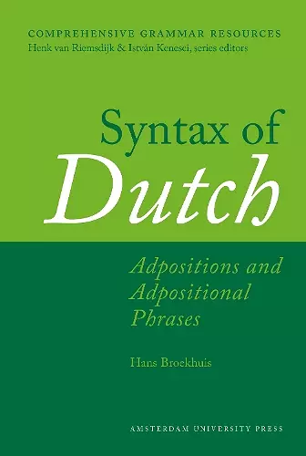 Syntax of Dutch cover