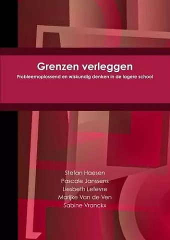 Grenzen verleggen cover