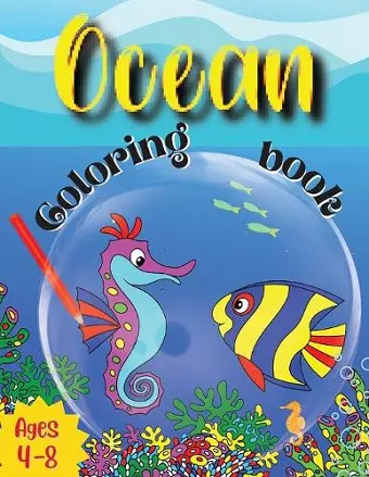 Ocean Coloring Book cover