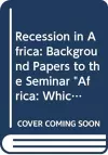 Recession in Africa cover