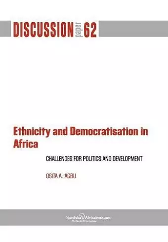 Ethnicity and Democratisation in Africa cover