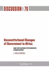 Unconstitutional Changes of Government in Africa cover