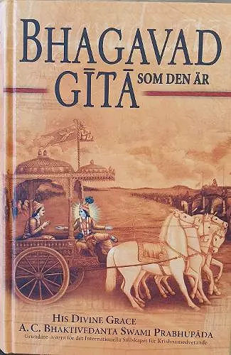 Bhagavad Gita Som Den Ar [Swedish language] cover