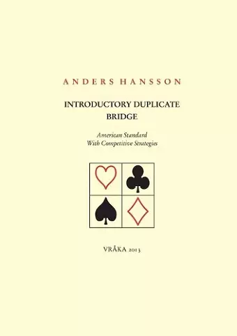 Introductory Duplicate Bridge cover