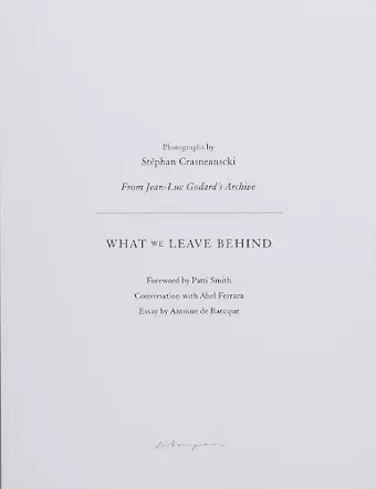 What We Leave Behind cover