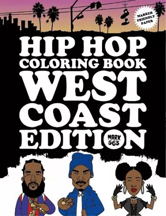 Hip Hop Coloring Book West Coast Edition cover