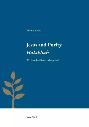 Jesus and Purity Halakhah cover