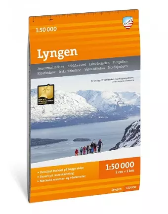 Lyngen Hiking Map cover