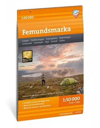 Femundsmarka Hiking Map cover