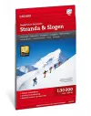 Sunnmore: Stranda & Slogen - Hoyfjellskart cover