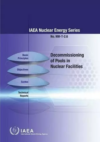 Decommissioning of pools in nuclear facilities cover