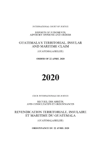 Guatemala's territorial, insular and maritime claim (Guatemala/Belize) cover