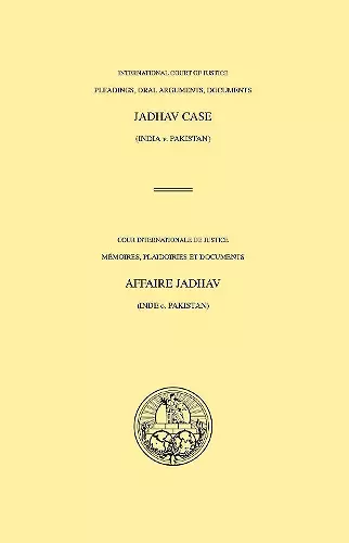 Jadhav Case cover