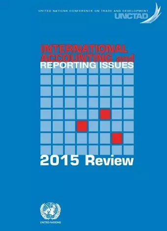 International accounting and reporting issues cover