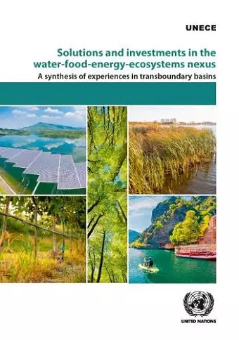 Solutions and investments in the water-food-energy-ecosystems nexus cover