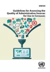 Guidelines for assessing the quality of administrative sources for use in censuses cover