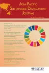 Asia-Pacific Sustainable Development Journal 2021, Issue No. 1 cover