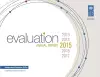 Annual report on evaluation 2015 cover