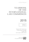 Yearbook of the International Law Commission 2015 cover