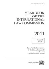 Yearbook of the International Law Commission 2011 cover