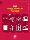 Energy statistics yearbook 2016 cover