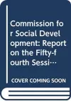 Commission for Social Development cover