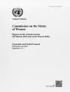 Commission on the Status of Women cover