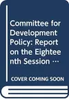 Committee for Development Policy cover