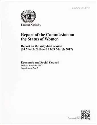 Commission on the Status of Women cover