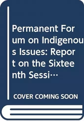 Permanent Forum on Indigenous Issues cover