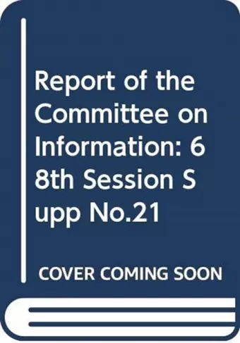 Report of the Committee on Information cover