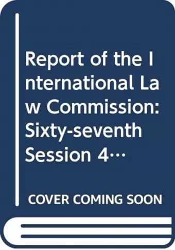 Report of the International Law Commission cover