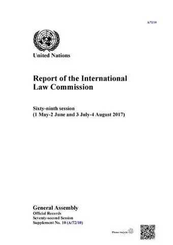 Report of the International Law Commission cover