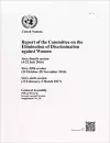 Report of the Committee on the Elimination of Discrimination against Women cover