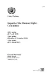 Report of the Human Rights Committee cover