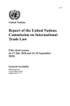 Report of the United Nations Commission on International Trade Law cover