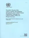 Executive Board of the United Nations Development Programme, United Nations Population Fund and the United Nations Office for Project Services cover