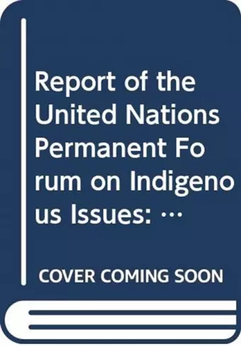 Permanent Forum on Indigenous Issues cover