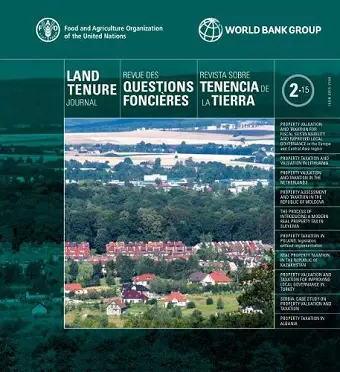 Land Tenure Journal 2/2015 (Trilingual Edition) cover