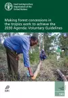 Making forest concessions in the tropics work to achieve the 2030 Agenda cover