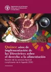 Fifteen Years Implementing the Right to Food Guidelines (Spanish Edition) cover