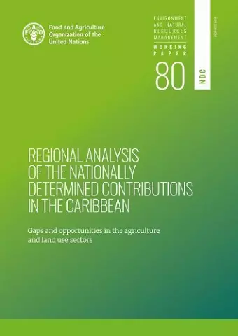 Regional analysis of the nationally determined contributions in the Caribbean cover