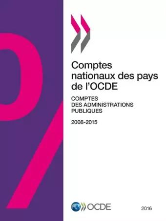 Comptes nationaux des pays de l'OCDE, Comptes des administrations publiques 2016 cover