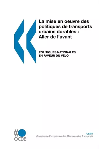 La Mise En Oeuvre Des Politiques de Transports Urbains Durables cover