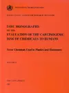 Monographs on the Evaluation of Carcinogenic Risks to Humans cover