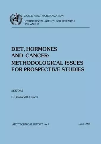 Diet, Hormones and Cancer cover