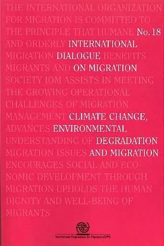 Climate change, environmental degradation and migration cover